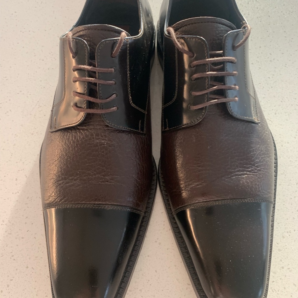 Mezlan Espresso Brown Men's Dress Shoes 8.5M